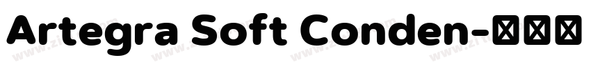 Artegra Soft Conden字体转换
